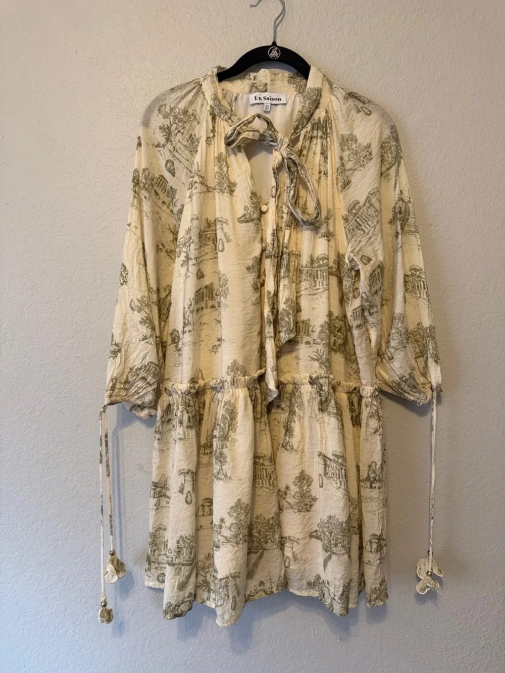 En Saison Leighton Toile Minidress - Picture 3 of 8